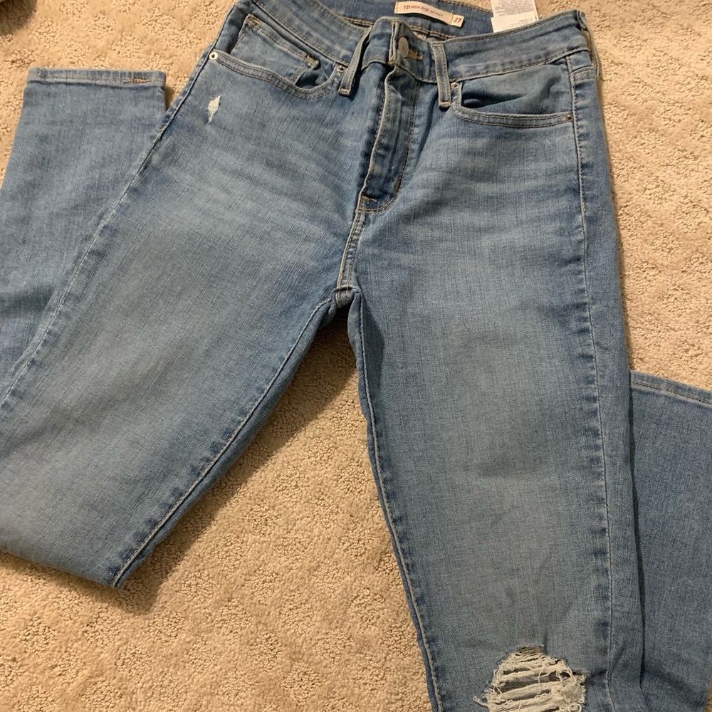 Levi’s high rise skinny jean